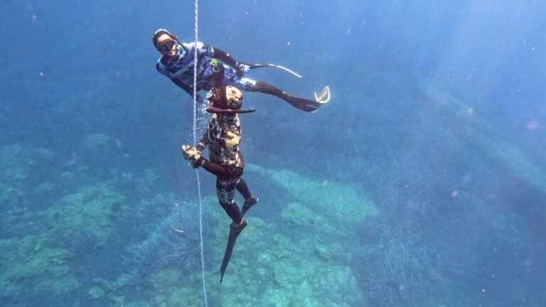 Step 9 of the ascent: checking the surface for possible obstacles