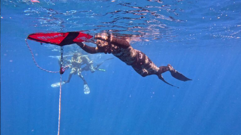 Preparation for a freedive part 1