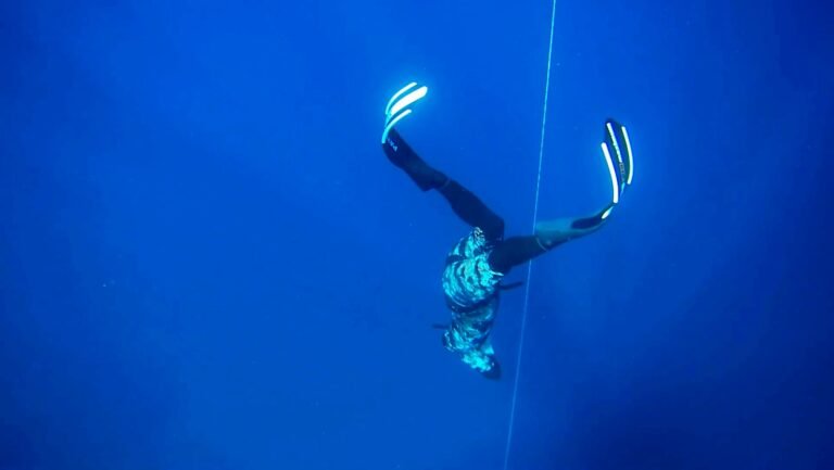 Nitrogen narcosis in deep freediving
